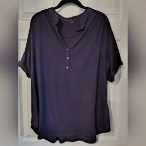 Unbranded Purple Womens Plus Size 2X Top